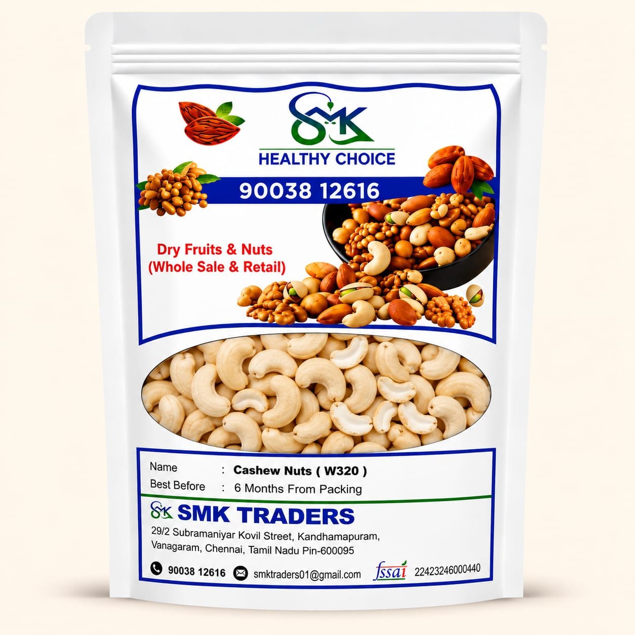 Cashew Nuts W320
