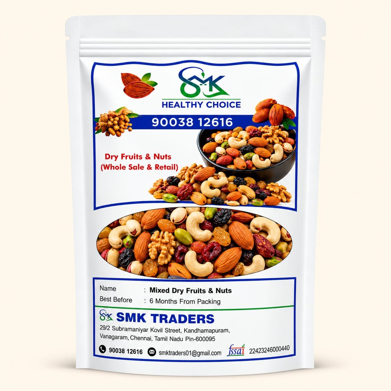Mixed Dry Fruits and Nuts