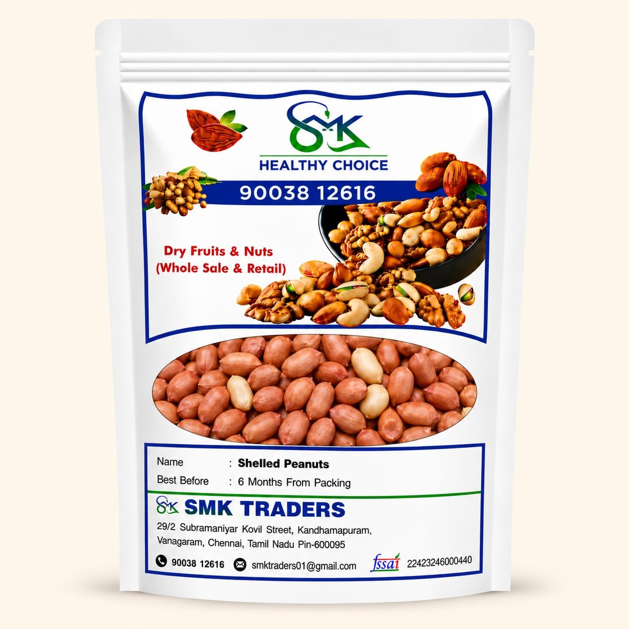 Groundnut Without Skin